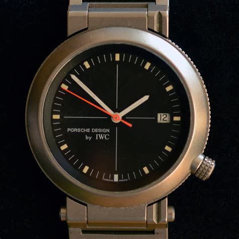 iwc porsche design anni '80|1980s Porsche Design By IWC Compass Watch.